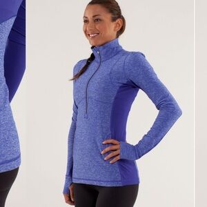Lululemon Star Runner Pullover Blue size 8
